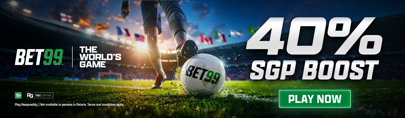 bet99 40 parlay boost